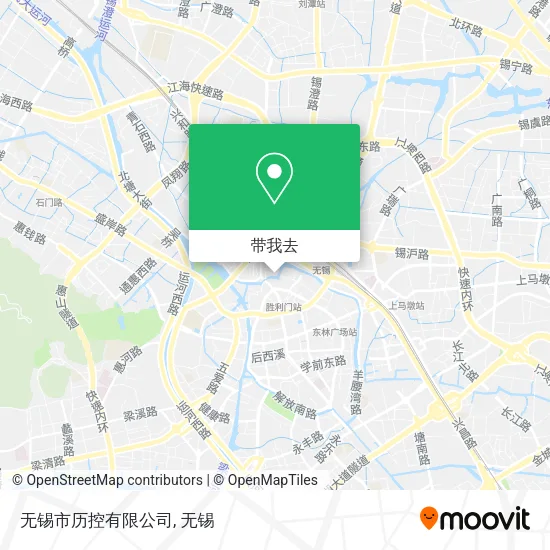 无锡市历控有限公司地图
