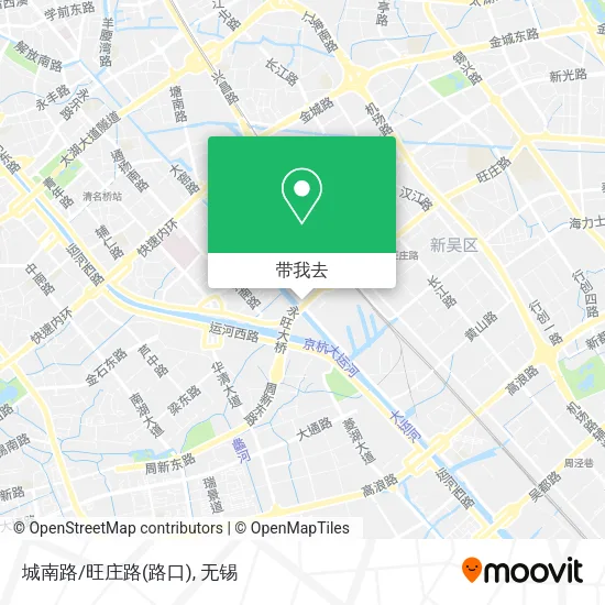 城南路/旺庄路(路口)地图