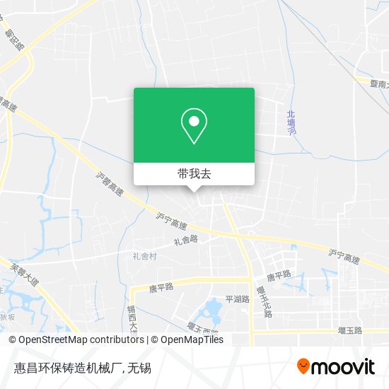 惠昌环保铸造机械厂地图