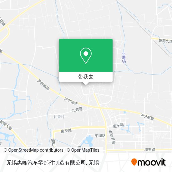 无锡惠峰汽车零部件制造有限公司地图