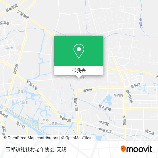 玉祁镇礼社村老年协会地图