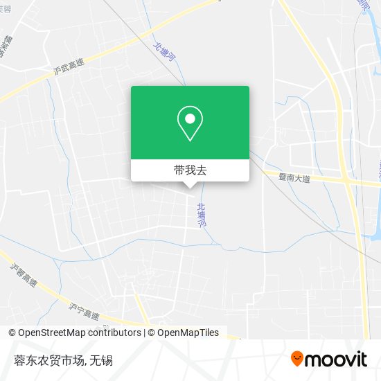 蓉东农贸市场地图