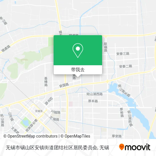 无锡市锡山区安镇街道团结社区居民委员会地图