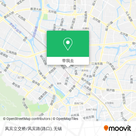 凤宾立交桥/凤宾路(路口)地图