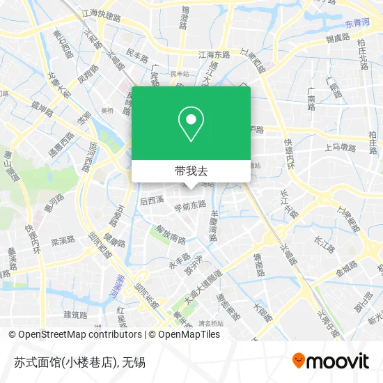 苏式面馆(小楼巷店)地图