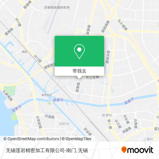 无锡莲岩精密加工有限公司-南门地图