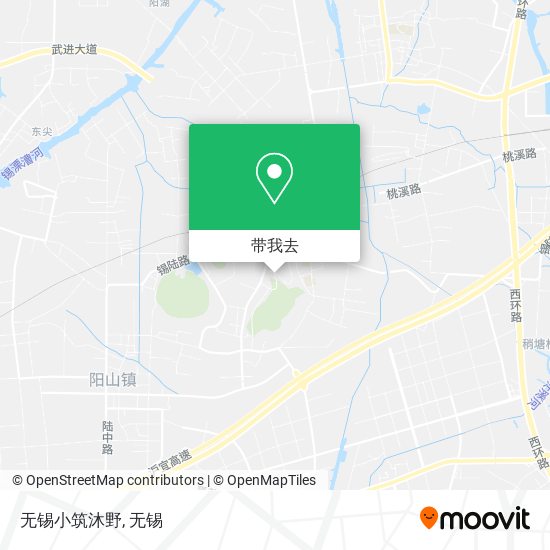 无锡小筑沐野地图