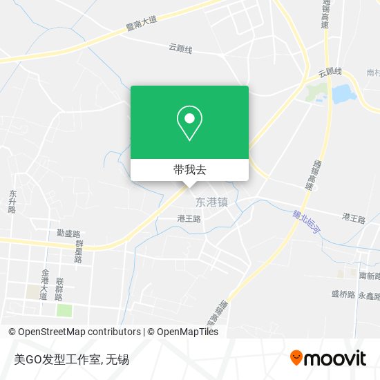 美GO发型工作室地图