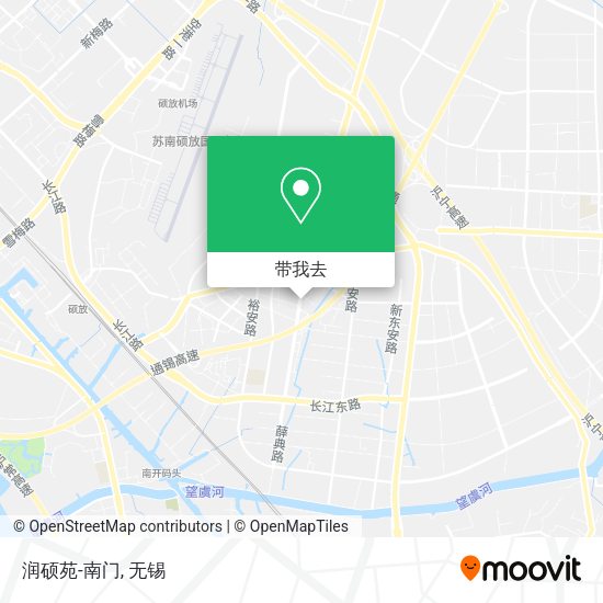 润硕苑-南门地图