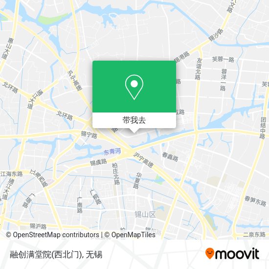融创满堂院(西北门)地图