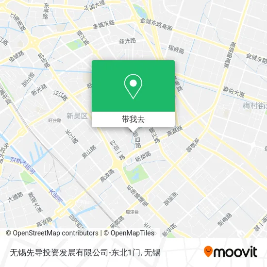 无锡先导投资发展有限公司-东北1门地图
