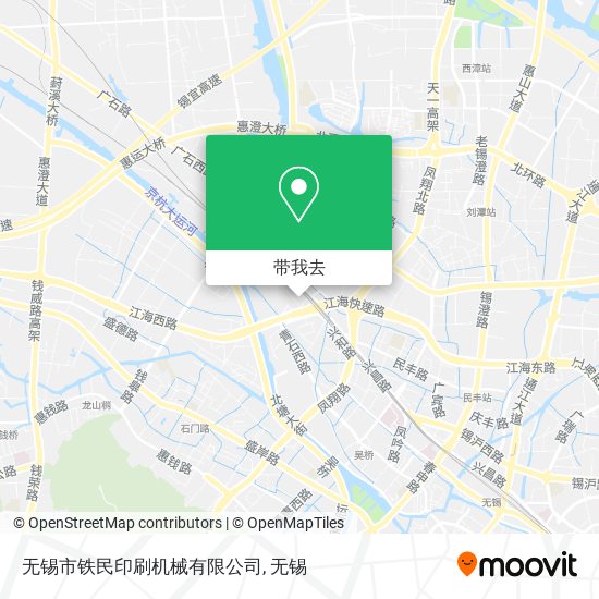 无锡市铁民印刷机械有限公司地图