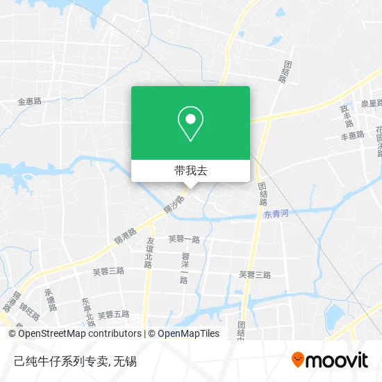 己纯牛仔系列专卖地图