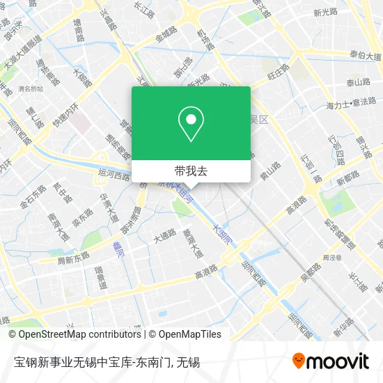 宝钢新事业无锡中宝库-东南门地图