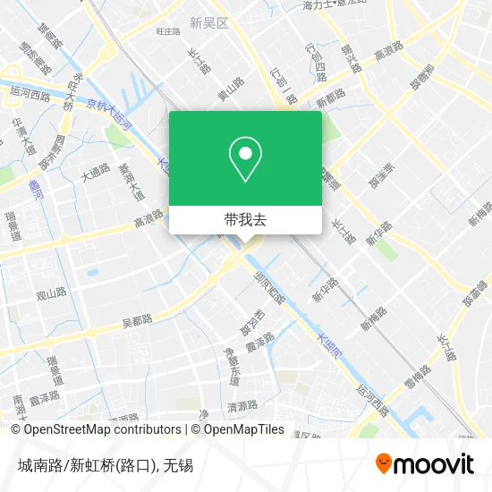 城南路/新虹桥(路口)地图