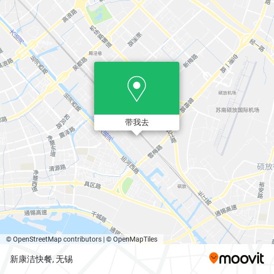 新康洁快餐地图