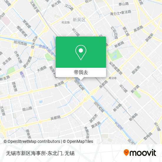 无锡市新区海事所-东北门地图