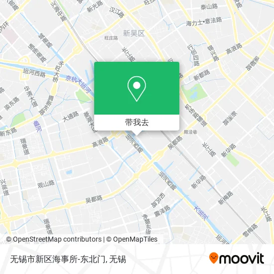 无锡市新区海事所-东北门地图