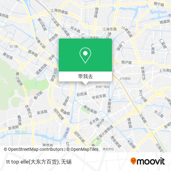 tt top elle(大东方百货)地图