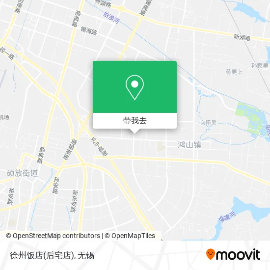 徐州饭店(后宅店)地图