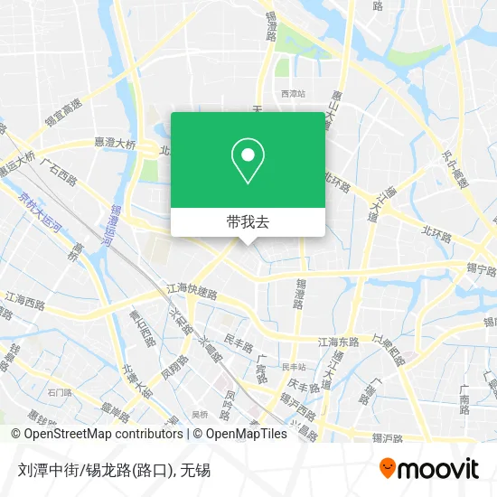 刘潭中街/锡龙路(路口)地图
