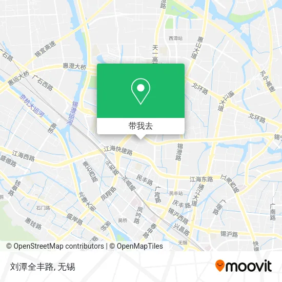 刘潭全丰路地图