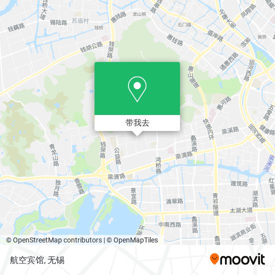 航空宾馆地图