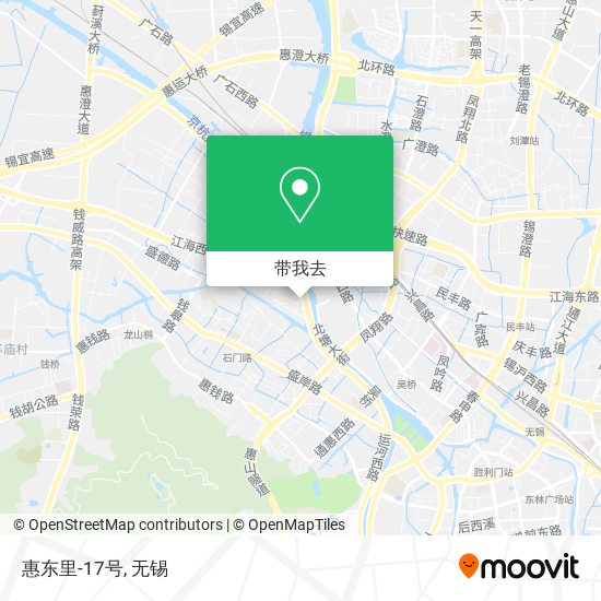 惠东里-17号地图