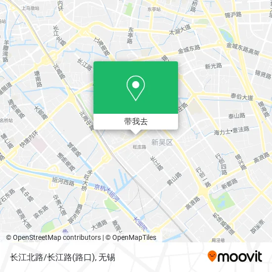 长江北路/长江路(路口)地图