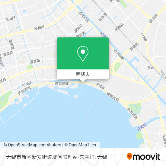 无锡市新区新安街道堤闸管理站-东南门地图