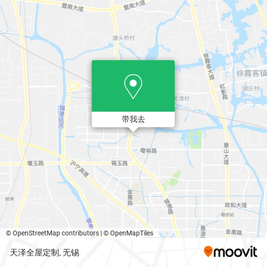 天泽全屋定制地图