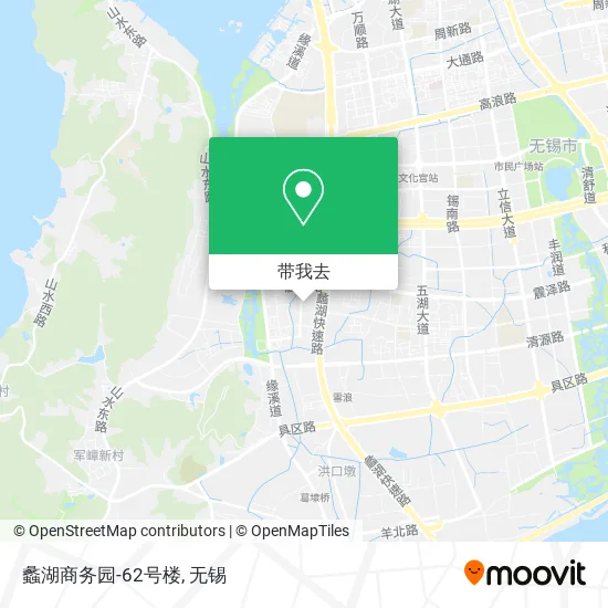 蠡湖商务园-62号楼地图