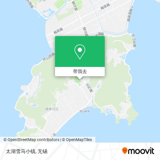 太湖雪马小镇地图