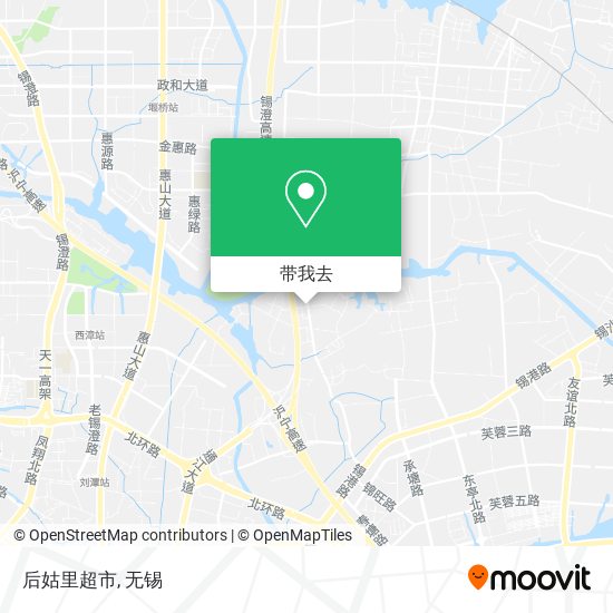 后姑里超市地图