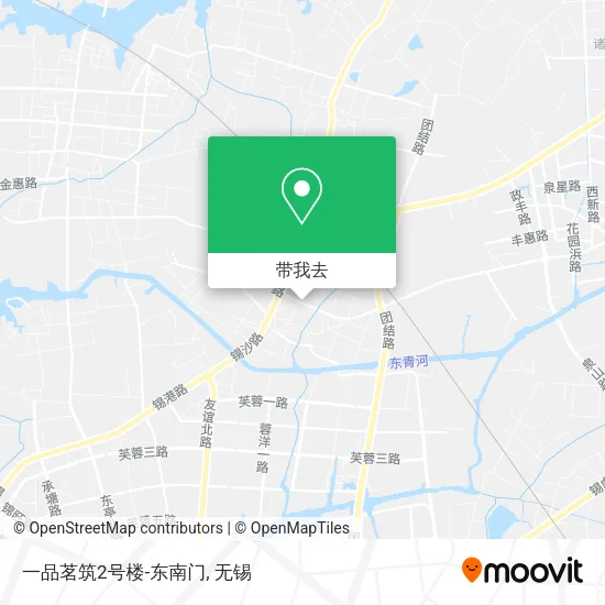 一品茗筑2号楼-东南门地图