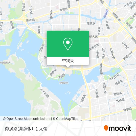 蠡溪路(湖滨饭店)地图