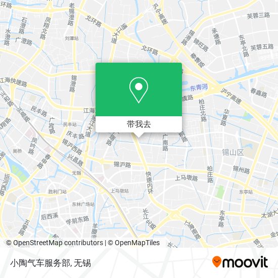 小陶气车服务部地图