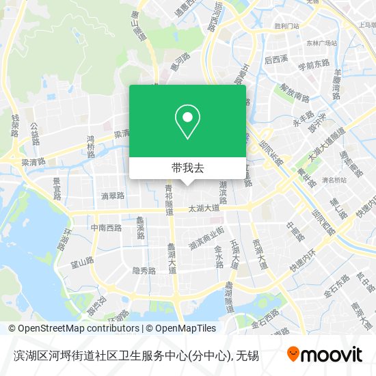 滨湖区河埒街道社区卫生服务中心(分中心)地图