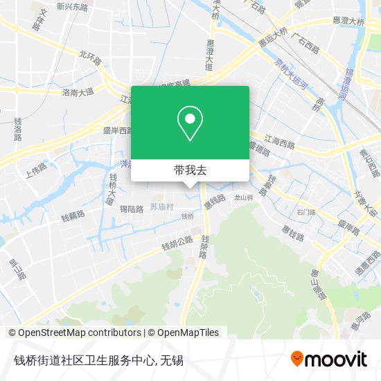 钱桥街道社区卫生服务中心地图