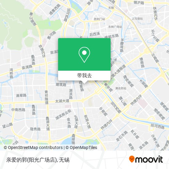 亲爱的郭(阳光广场店)地图