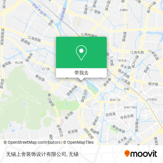 无锡上舍装饰设计有限公司地图