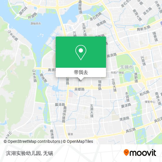 滨湖实验幼儿园地图