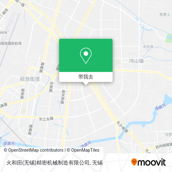 火和田(无锡)精密机械制造有限公司地图