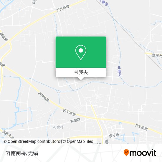 容南闸桥地图