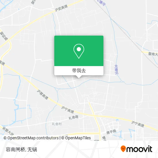 容南闸桥地图