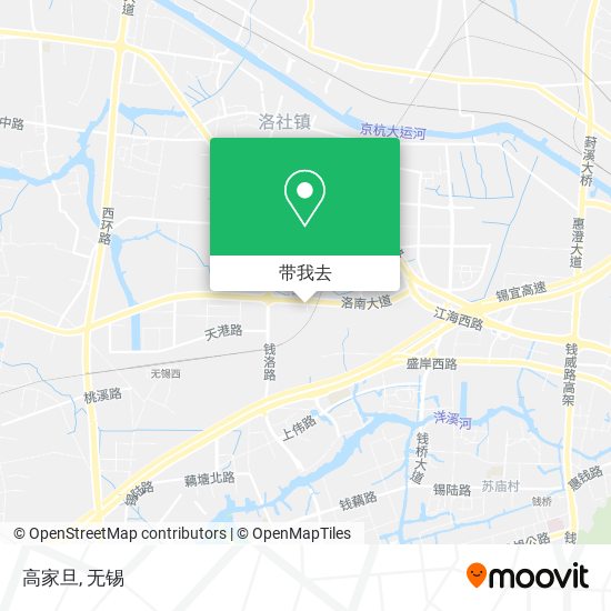 高家旦地图