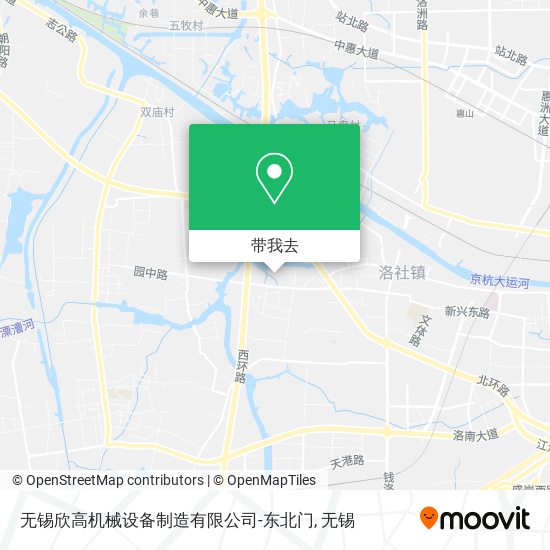无锡欣高机械设备制造有限公司-东北门地图