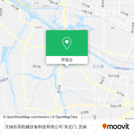 无锡欣高机械设备制造有限公司-东北门地图