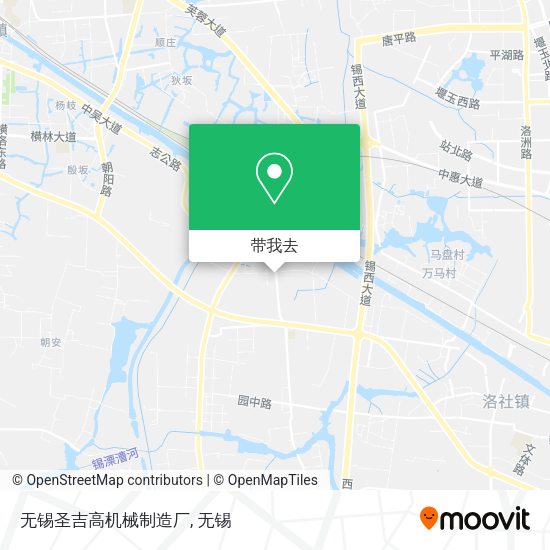 无锡圣吉高机械制造厂地图