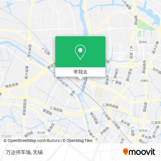 万达停车场地图